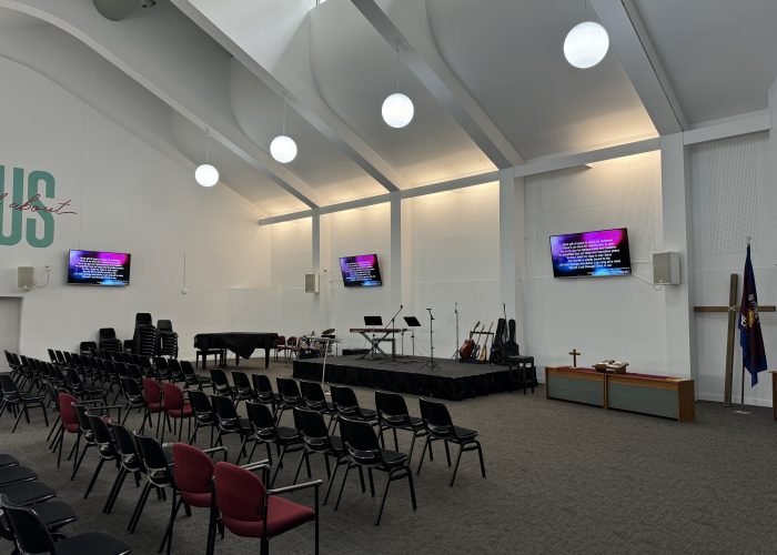 Commercial Displays in Church